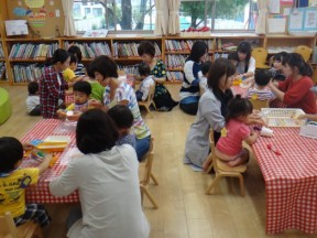 Photo：６月１６日　子育て支援の様子