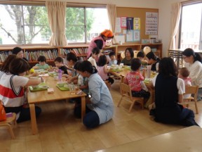 Photo：６月２９日　子育て支援の様子