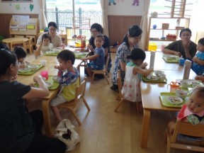 Photo：７月２０日　子育て支援の様子