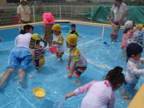 Photo：７月２８日　子育て支援の様子