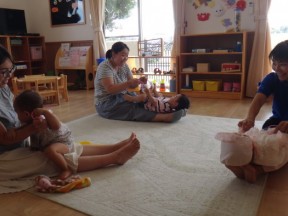 Photo：８月２日　子育て支援の様子