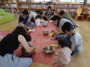 Photo：８月４日　子育て支援の様子