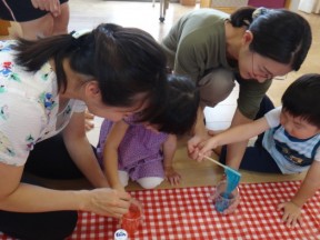 Photo：８月１０日　子育て支援の様子
