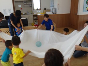 Photo：8月１７日　子育て支援の様子