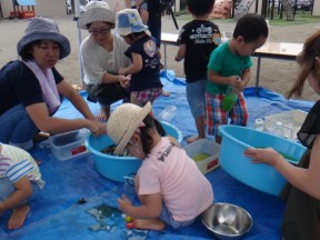 Photo：8月１８日　子育て支援の様子