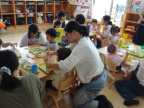 Photo：８月２４日　子育て支援の様子