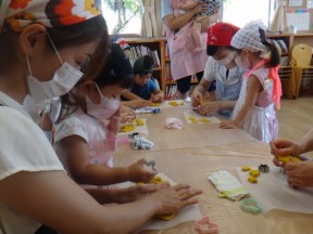 Photo：8月３１日　子育て支援の様子