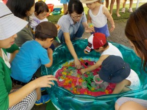 Photo：8月24日　子育て支援の様子