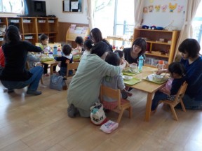 Photo：４月１７日（火）子育て支援の様子