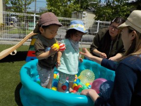 Photo：５月１１日（金）子育て支援の様子