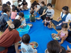 Photo：7月１３日（金）子育て支援の様子