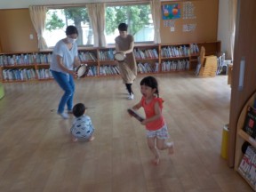 Photo：7月２４日（水）　子育て支援の様子