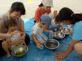 Photo：８月21日（水）　子育て支援の様子