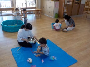 Photo：６月１７日（水）子育て支援の様子