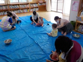 Photo：9月14日（月）、15日（火）、16日(水）の子育て支援の様子