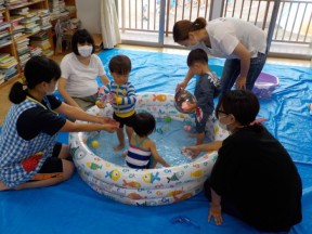 Photo：7月２９日（水）　子育て支援の様子