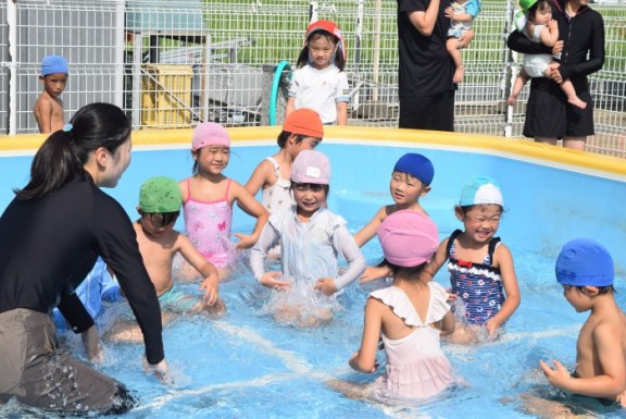 ばら組　プール納め