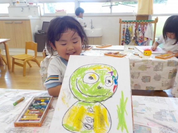 さくら組　なぐりがき