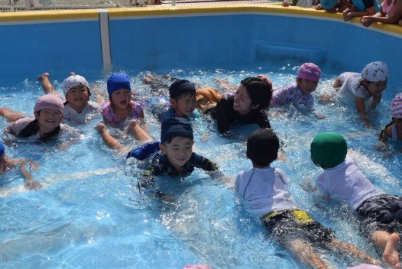 さくら組　プール納め