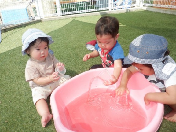 つくし組　水遊び