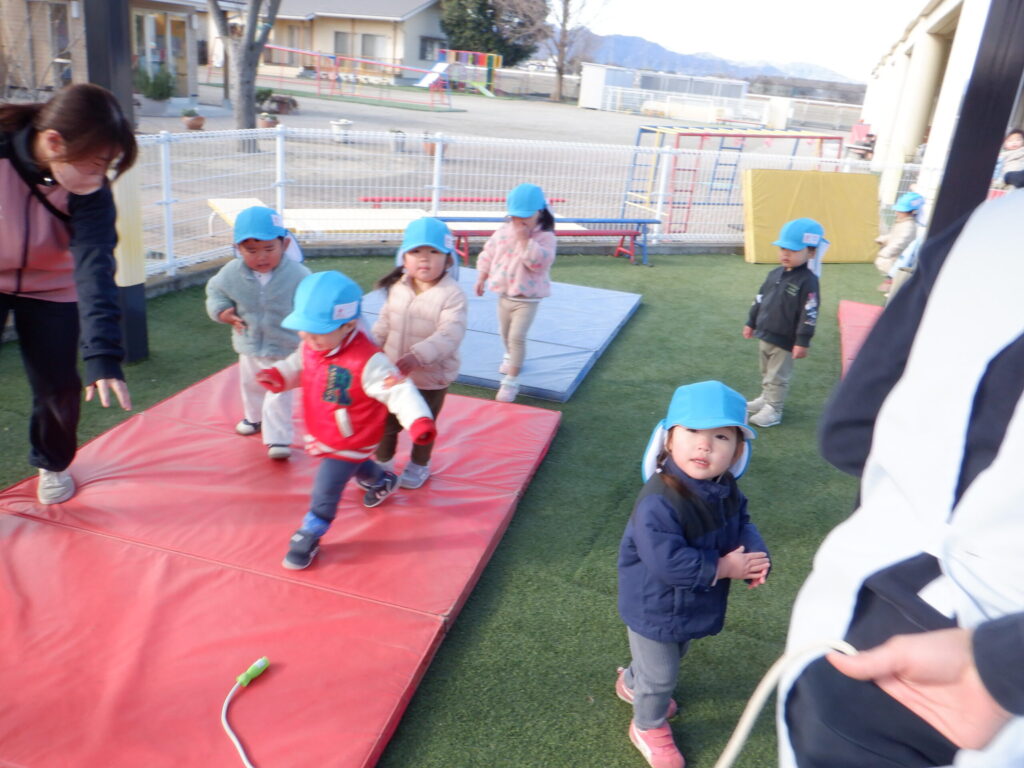 元輝先生の運動遊びがありました！